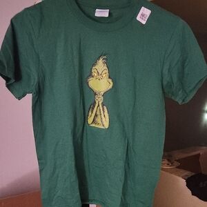 Green Kids T-Shirt with Character Print